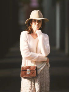 JUSGLITTY(ジャスグリッティー) FOXゆるVニット