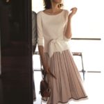 Apuweiser-riche(アプワイザーリッシェ) デザインプリーツスカートセットアップ