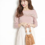 Apuweiser-riche(アプワイザーリッシェ) 刺繍アシメニット