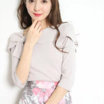 Apuweiser-riche(アプワイザーリッシェ)アシメツイストニット