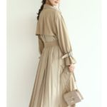 Mystrada(マイストラーダ)【ドラマ着用】プリーツトレンチコート