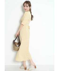 Rirandture(リランドチュール) カラーフラワーレディワンピース