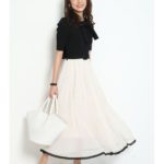 JUSGLITTY(ジャスグリッティー)カーデ付プリーツスカートドッキングワンピース