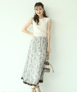 Mystrada(マイストラーダ) ペイズリードッキングワンピース