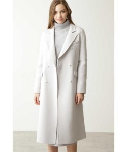 PINKY&DIANNE  ピンキー アンド ダイアン  ウールリバーダブルブレストコート