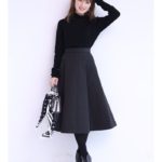 アプワイザーリッシェ Apuweiser-riche　 キルティングスカート×ハイネックニットＳＥＴ