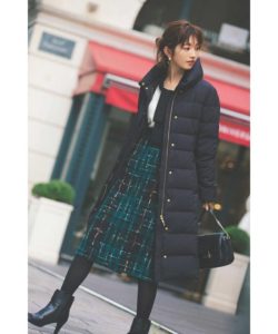 PROPORTION BODY DRESSING　プロポーション　ボディドレッシング  スリットロングダウン