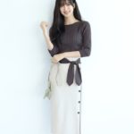 Rirandture　リランドチュール  【追加生産】長袖配色リボンニットアップ