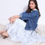 マイストラーダ  ぼかしフラワー２ＷＡＹスカート