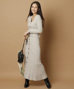 マイストラーダ  リブニットマーメイドワンピース