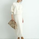 ジャスグリッティー  ショートニット×タイトニットワンピースＳＥＴ