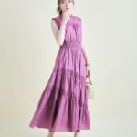 アプワイザー　リッシェ  エアリーシャーリングワンピース