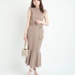 マイストラーダ  リブニットワンピース