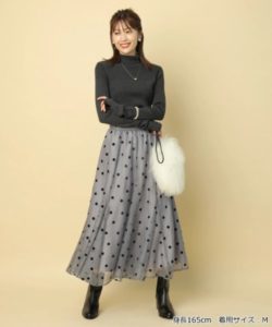 アプワイザー　リッシェ  フロッキードットセットアップ